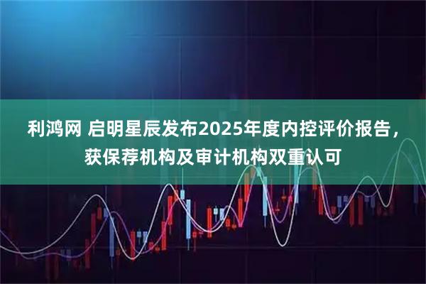 利鸿网 启明星辰发布2025年度内控评价报告，获保荐机构及审计机构双重认可